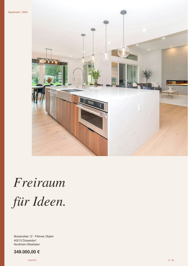 Gerenderte Titelseite: Atelier