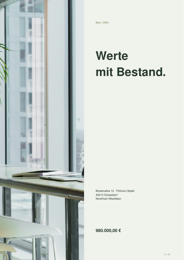 Gerenderte Titelseite: Focus Investment