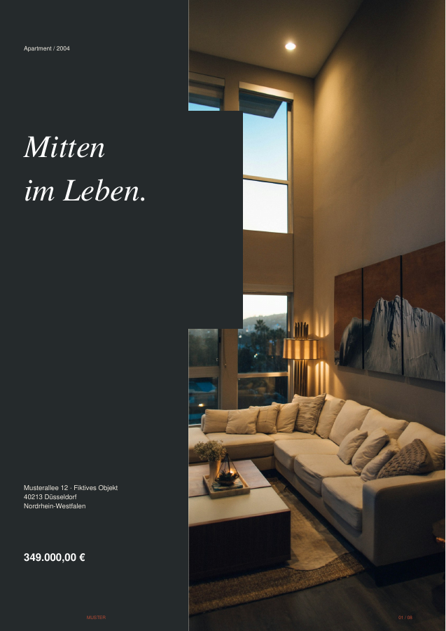 Gerenderte Titelseite: Urban Journal
